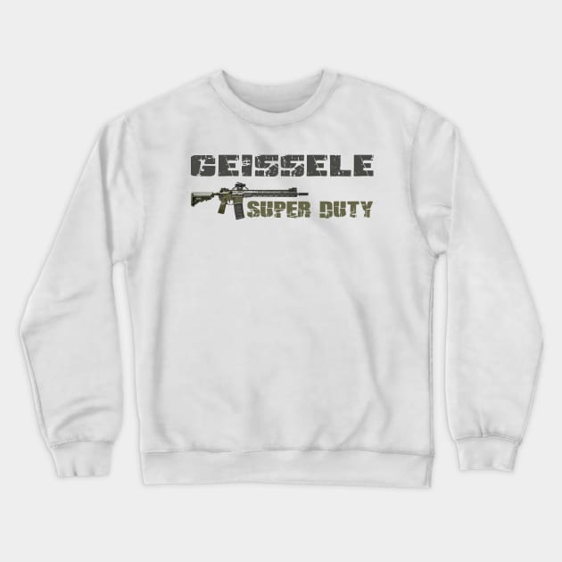 AR15 RIFLE GEISSELE SUPER DUTY Crewneck Sweatshirt by Aim For The Face